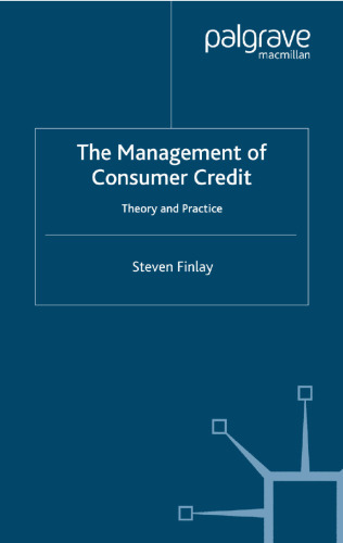 The Management of Consumer Credit: Theory and Practice