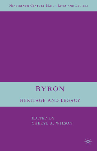 Byron: Heritage and Legacy