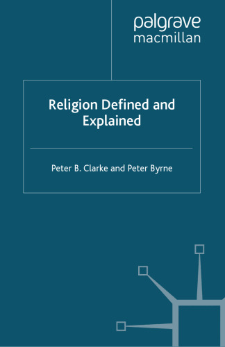 Religion Defined and Explained