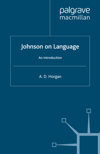 Johnson on Language: An Introduction
