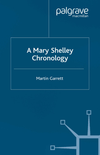 A Mary Shelley Chronology