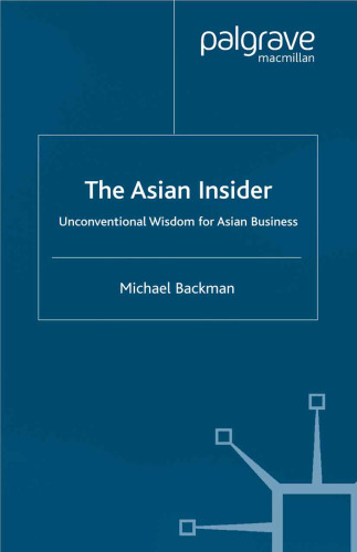 The Asian Insider: Unconventional Wisdom for Asian Business