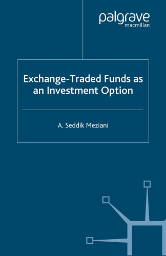 Exchange-Traded Funds as an Investment Option