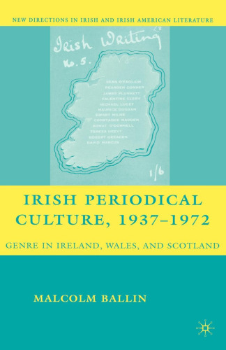 Irish Periodical Culture, 1937–1972: Genre in Ireland, Wales, and Scotland