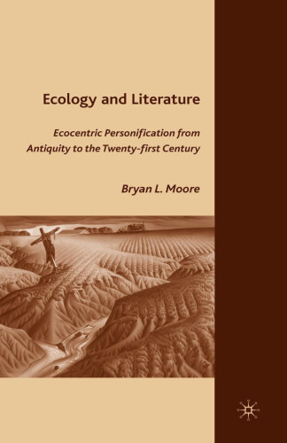 Ecology and Literature: Ecocentric Personification from Antiquity to the Twenty-first Century