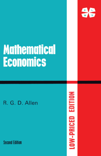 Mathematical Economics