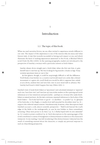 Mind Style and Cognitive Grammar Language and Worldview in Speculative Fiction