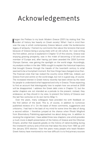 Modern Greece: From the War of Independence to the Present