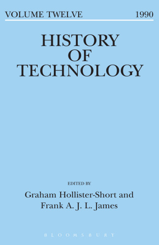 History of Technology Volume 12: Volume 12, 1990