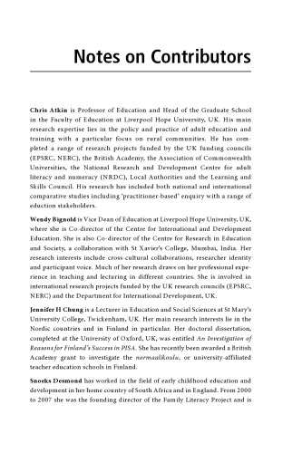 Education and Minorities: Education as a Humanitarian Response