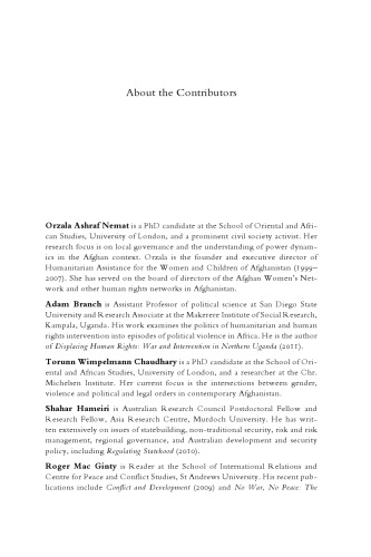 A Liberal Peace?: The Problems and Practices of Peacebuilding