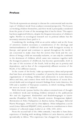 A Will of Their Own: Cross-cultural perspectives on working children