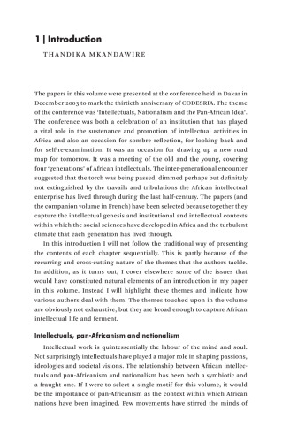 African intellectuals: Rethinking politics, language, gender and development