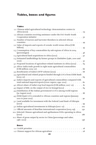 Agricultural development and food security in Africa: The impact of Chinese, Indian and Brazilian investments