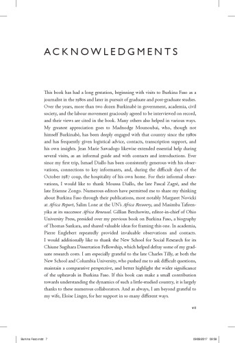 Burkina Faso: A History of Power, Protest, and Revolution