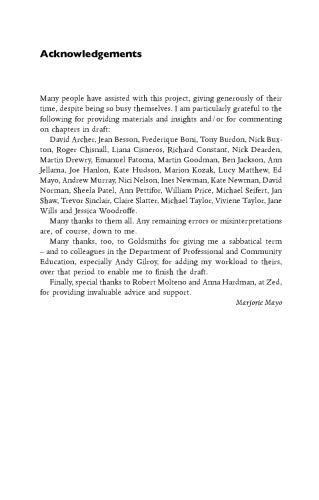 Global Citizens: Social movements and the challenge of globalization