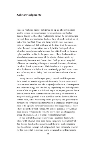 Media, Mobilization, and Human Rights