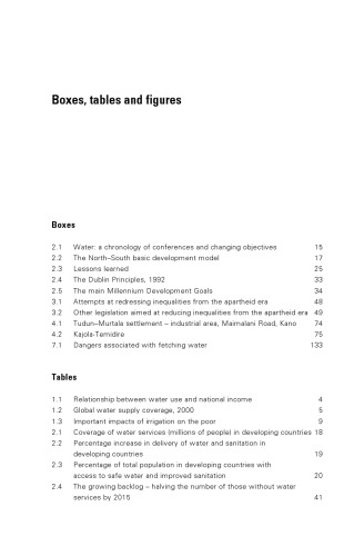 Poverty and water: Explorations of the Reciprocal Relationship