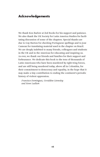 Right-Wing Politics in the New Latin America: reaction and revolt