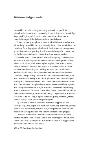The Gender Politics of Development: Essays in Hope and Despair