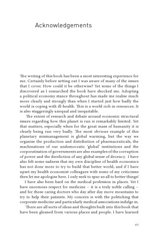 The Health of Nations: Towards a New Political Economy
