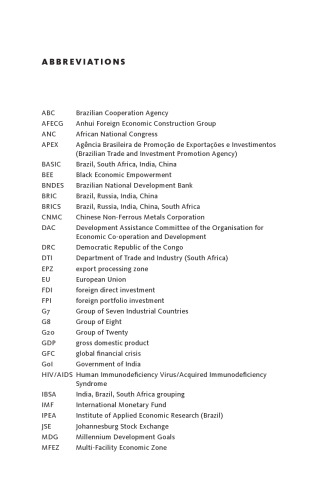 The Rise of the Brics in Africa: The Geopolitics of South–South Relations