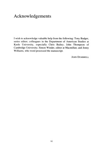 American Foreign Policy: Carter to Clinton