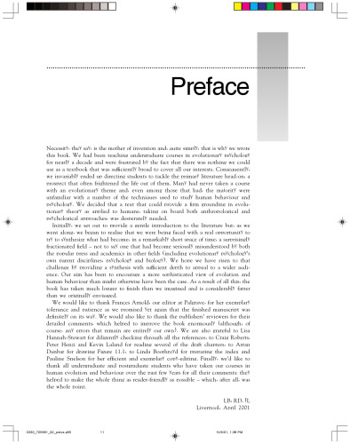 Human Evolutionary Psychology