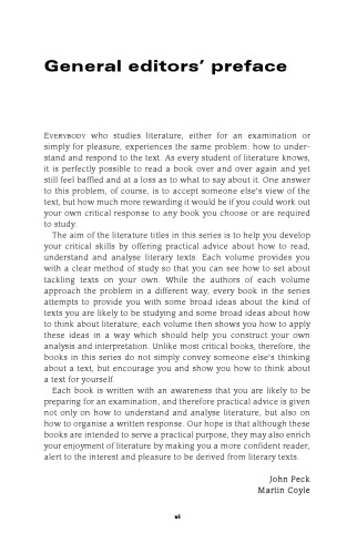 Literary Terms and Criticism