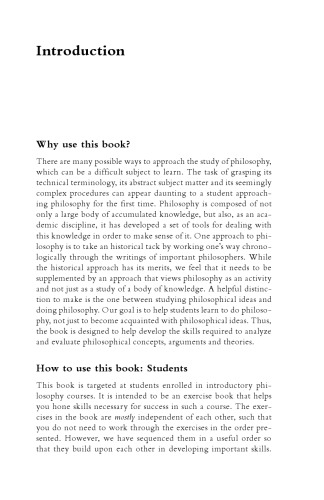 The Philosophy Skills Book: Exercises in Critical Reading, Writing and Thinking