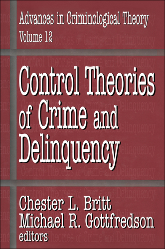 Control Theories of Crime and Delinquency