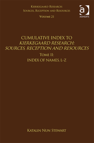 Volume 21, Tome II: Cumulative Index: Index of Names, L-Z