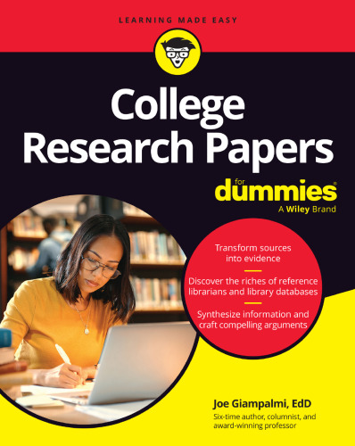 College Research Papers For Dummies
