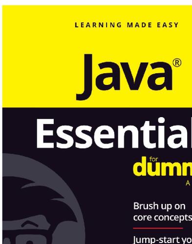 Java® Essentials For Dummies®