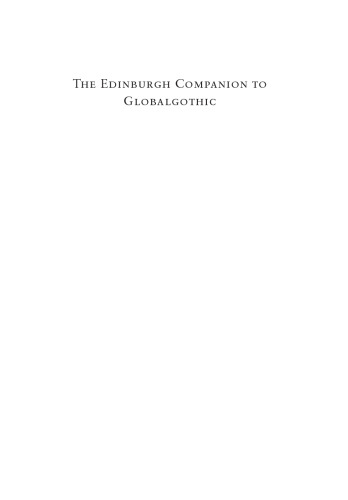 The Edinburgh Companion to Globalgothic
