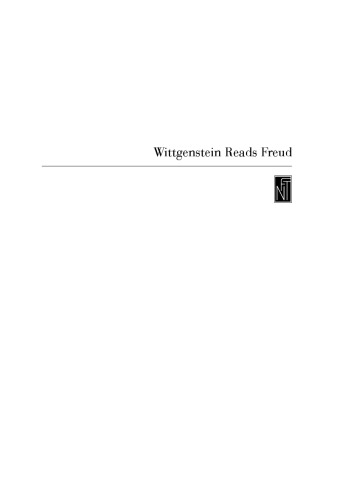 Wittgenstein Reads Freud: The Myth of the Unconscious