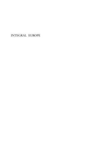 Integral Europe: Fast-Capitalism, Multiculturalism, Neofascism