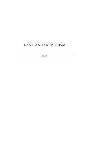 Kant and Skepticism