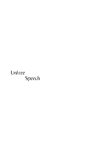 Unfree Speech: The Folly of Campaign Finance Reform