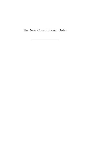 The New Constitutional Order