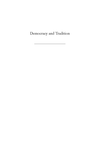Democracy and Tradition