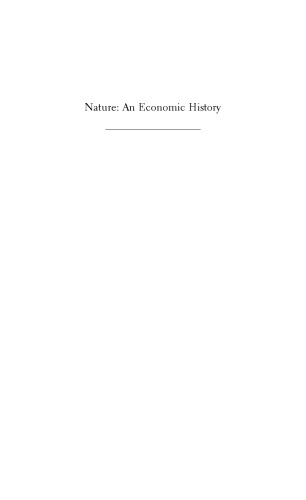 Nature: An Economic History