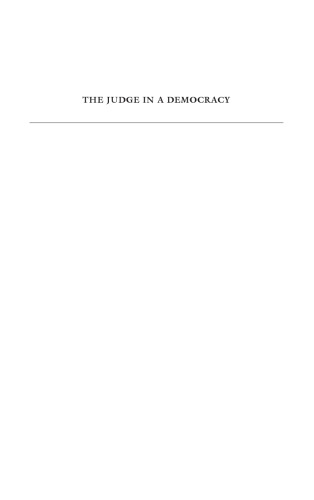 The Judge in a Democracy
