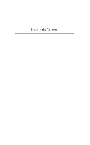 Jesus in the Talmud