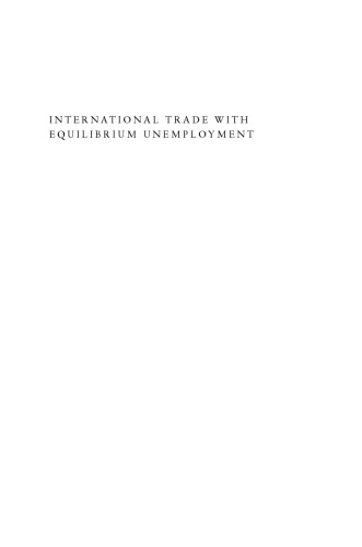 International Trade with Equilibrium Unemployment