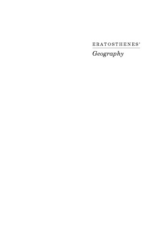 Eratosthenes' Geography