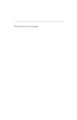 Philosophy of Language