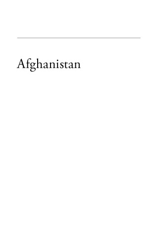 Afghanistan: A Cultural and Political History