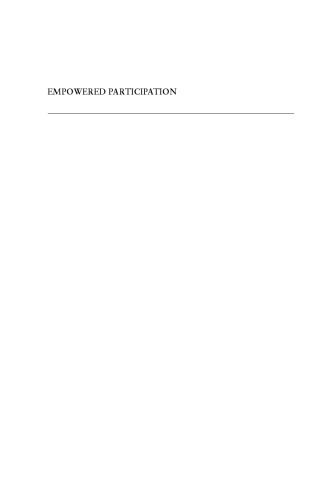 Empowered Participation: Reinventing Urban Democracy