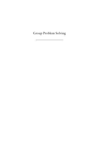 Group Problem Solving
